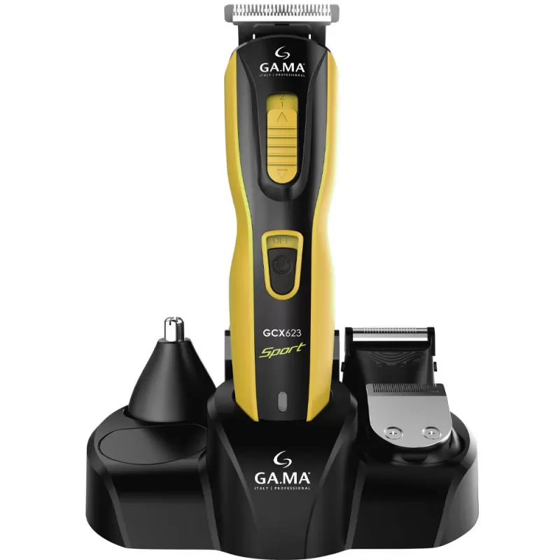 Cortador de Pelo Gama GCX623 Sport - Yellow/Black Cortador de Pelo Gama GCX623 Sport - Yellow/Black