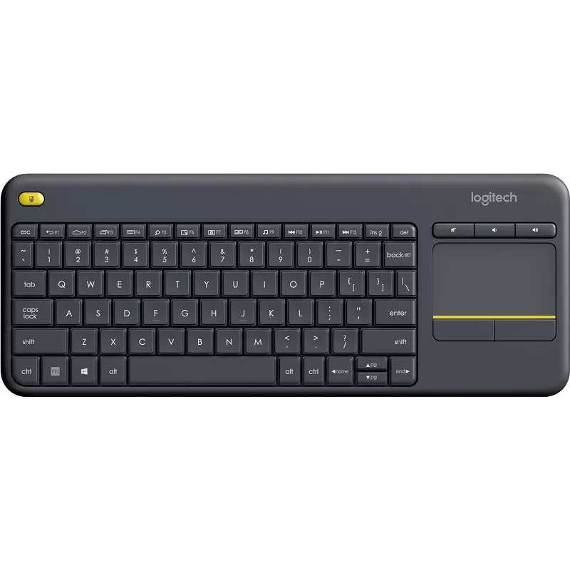 Teclado Logitech + Touch Wireless K400 PLUS 920-00...