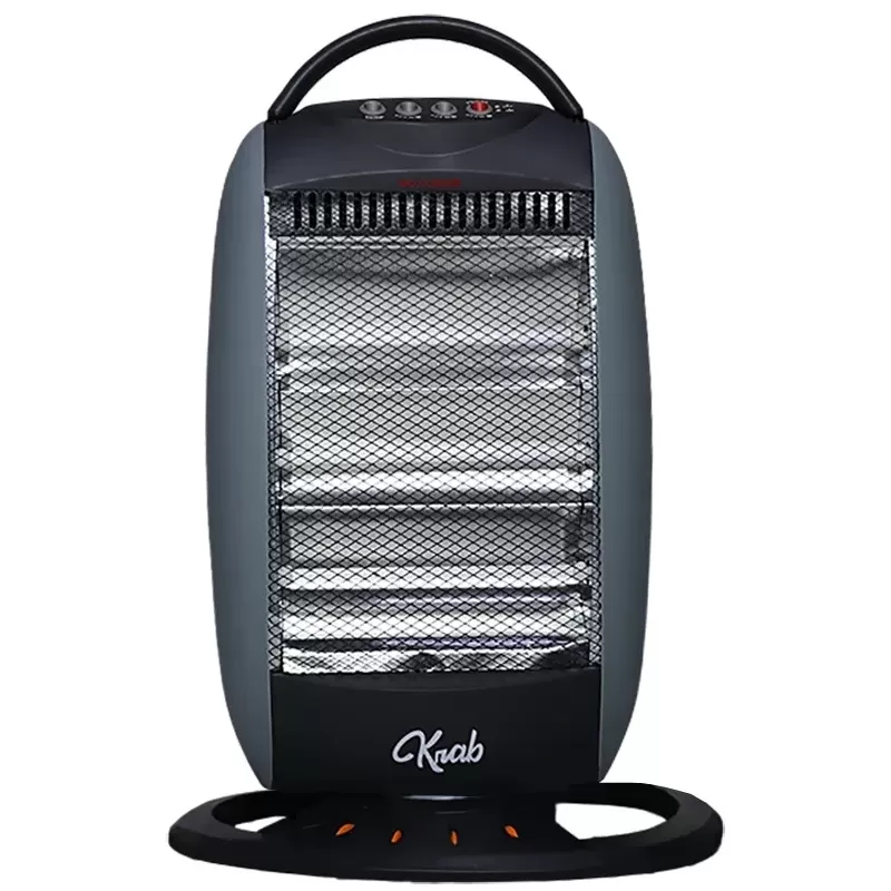 Estufa Eléctrica Krab KBEO1200 Quartzo Oscilante 1200W 110V - Gris