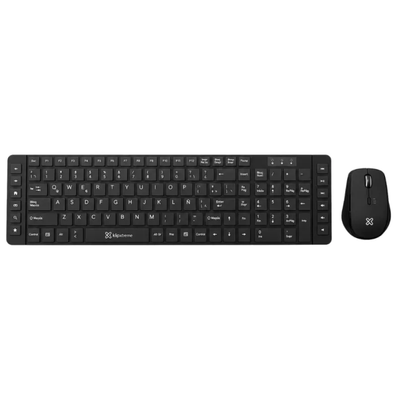 Teclado + Mouse Wireless Klipxtreme Revolution KCK...