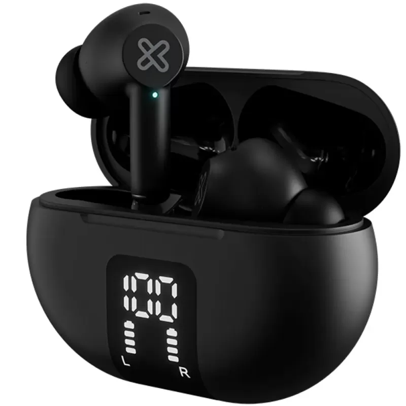 Auricular Klip Xtreme EdgeBuds KTE-755BK Bluetooth ANC - Black