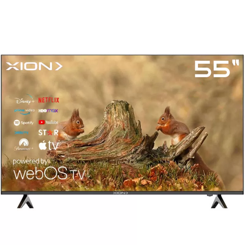 Smart TV LED Xion 55" LED554KWOS 4K Ultra HD ...