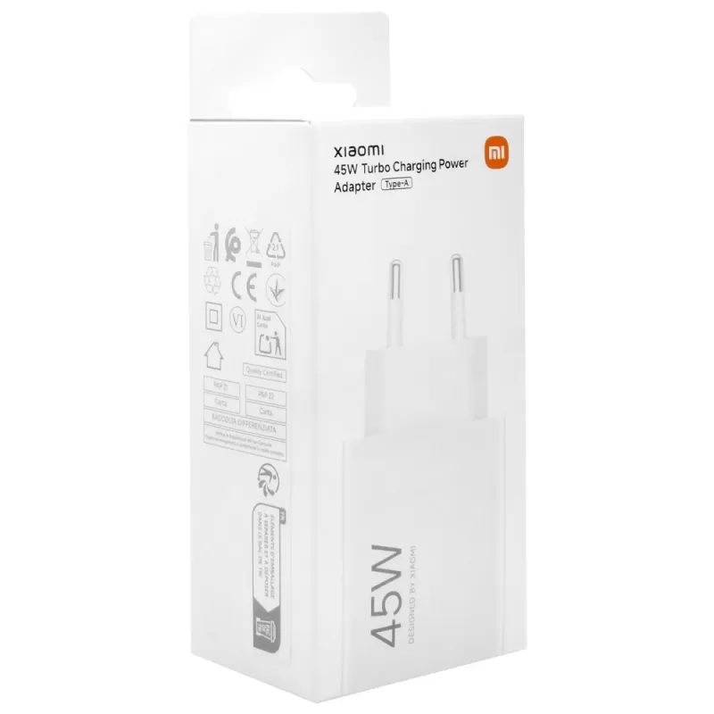 Fuente Xiaomi Turbo Charging MDY-17-EF USB-A 45W - White