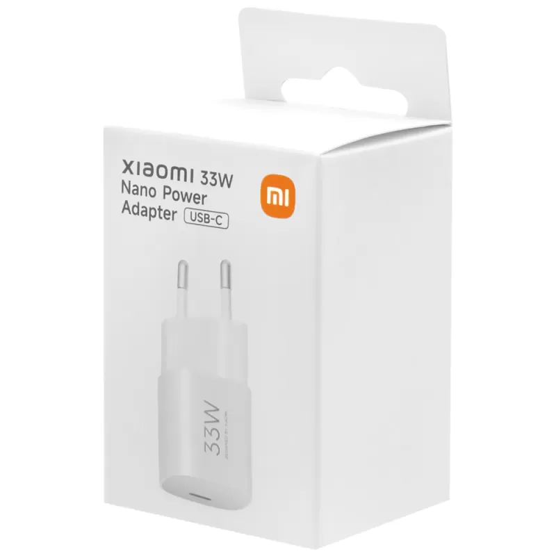 Adaptador Xiaomi 33W Nano Power USB-C MDY-19-ED - White