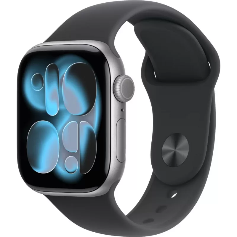 Apple Watch Series 11 MEQW4LW/A 42mm GPS - Space Gray Aluminum/Black Sport Band