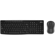 Teclado + Mouse Wireless Logitech MK270 - Negro (E...