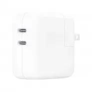 Apple Power Adapter Dual USB-C MNWP3AM/A 35W - Whi...