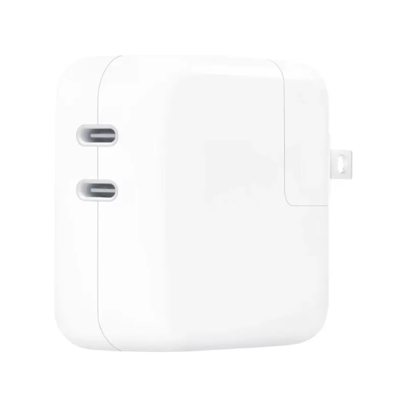 Apple Power Adapter Dual USB-C MNWP3AM/A 35W - White