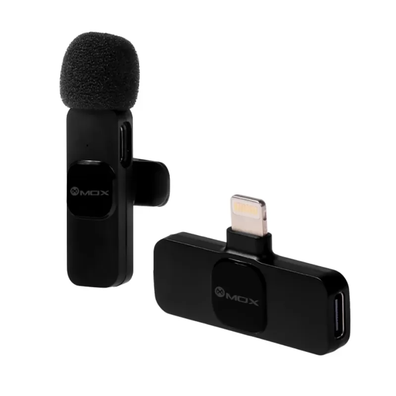Micrófono Wireless Mox MO-MIC22 Lightning - Black