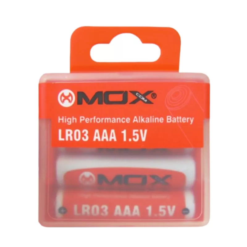 Pilas AAA Alcalinas Mox MOBAAA4ALK LR03 1.5V (4 Un...