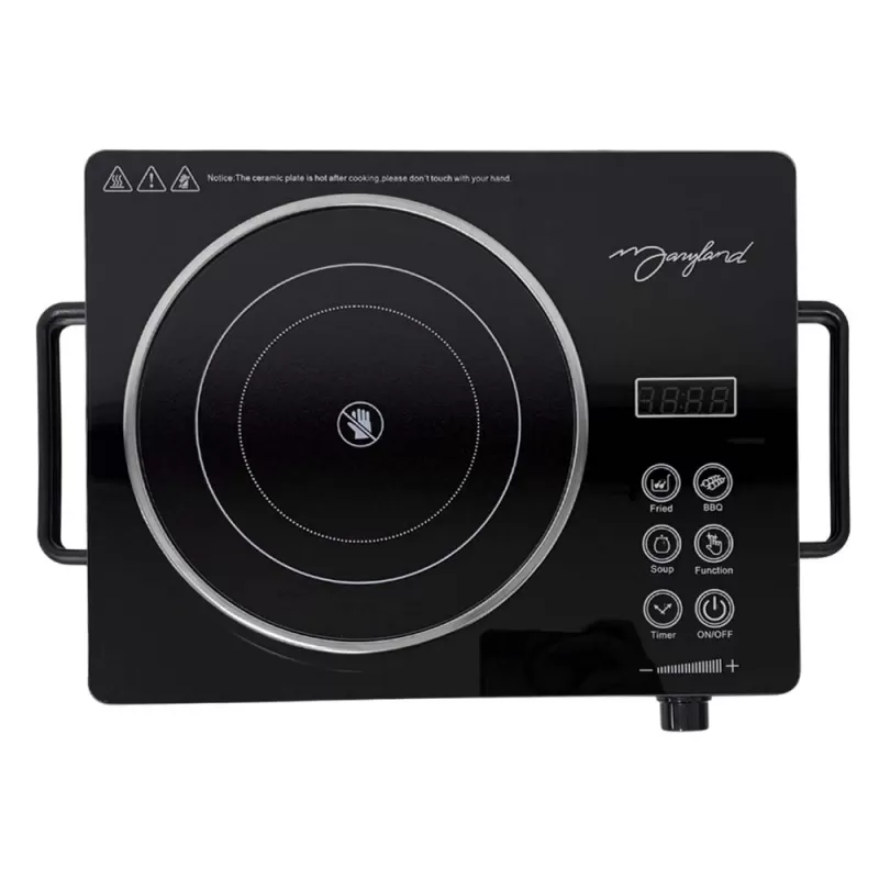 Cocina Eléctrica Infrarroja Maryland MR-5001 2400W 220V - Black