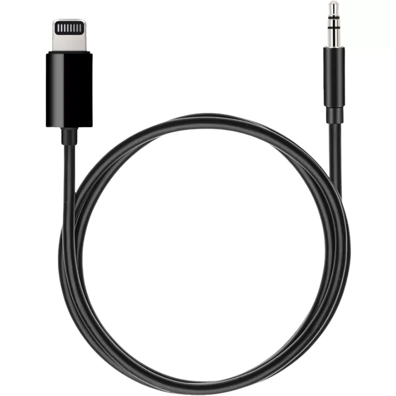 Apple Lightning to 3.5mm Audio MR2C2ZE/A - Black