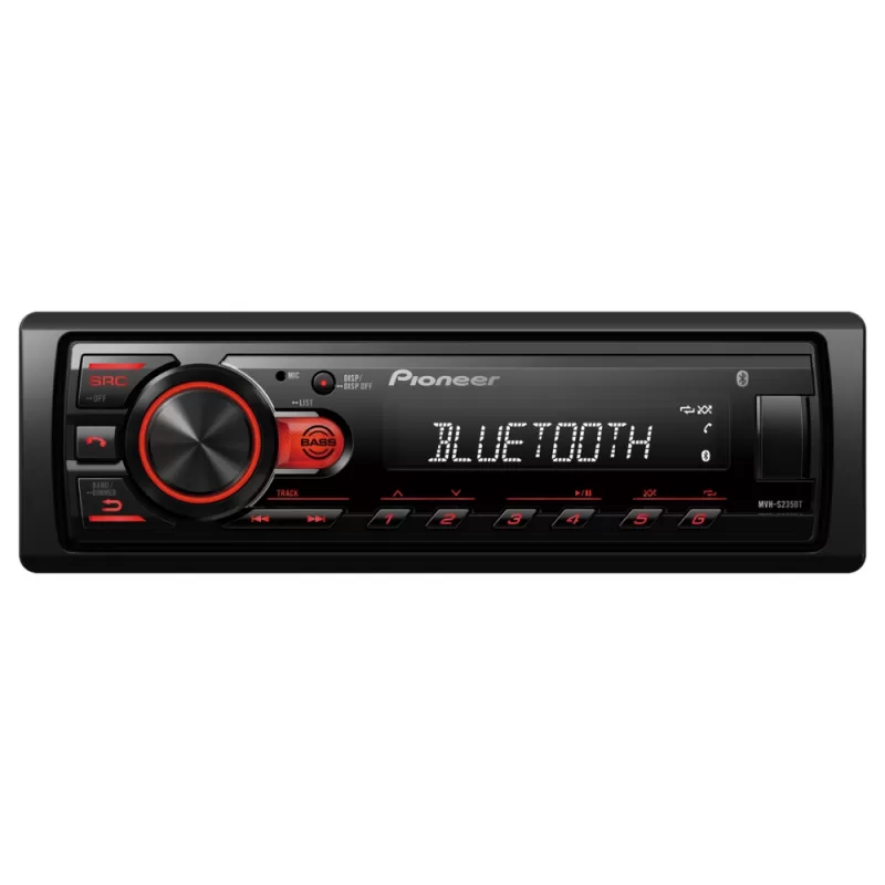 Toca Radio Pioneer MVH-S235BT Bluetooth/USB/MP3