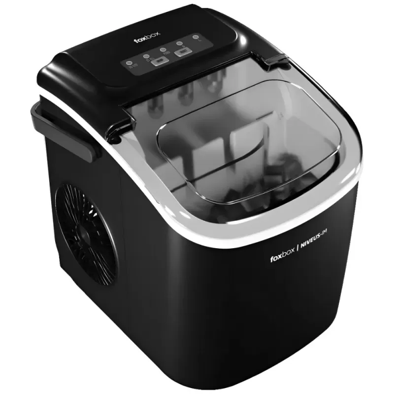 Fabricadora de Hielo FoxBox NIVEUS-IM 180W 1.2L 110V - Black