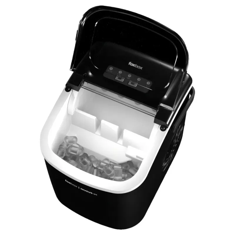 Fabricadora de Hielo FoxBox NIVEUS-IM 180W 1.2L 110V - Black