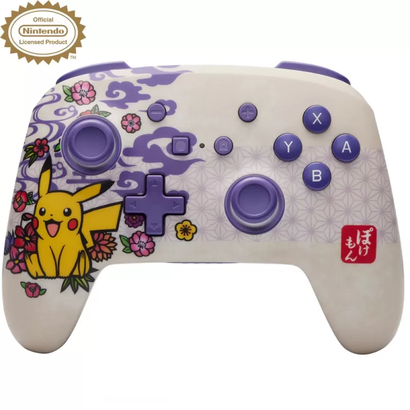 Control Wireless PowerA Nintendo Switch - Pikachu Blossom (PWA-A-09851)