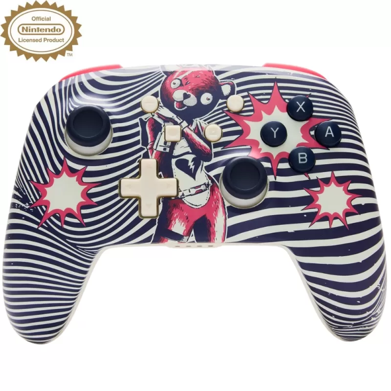 Control Wireless PowerA Nintendo Switch - Fortnite: Cuddle Team Leader (PWA-A-13261)