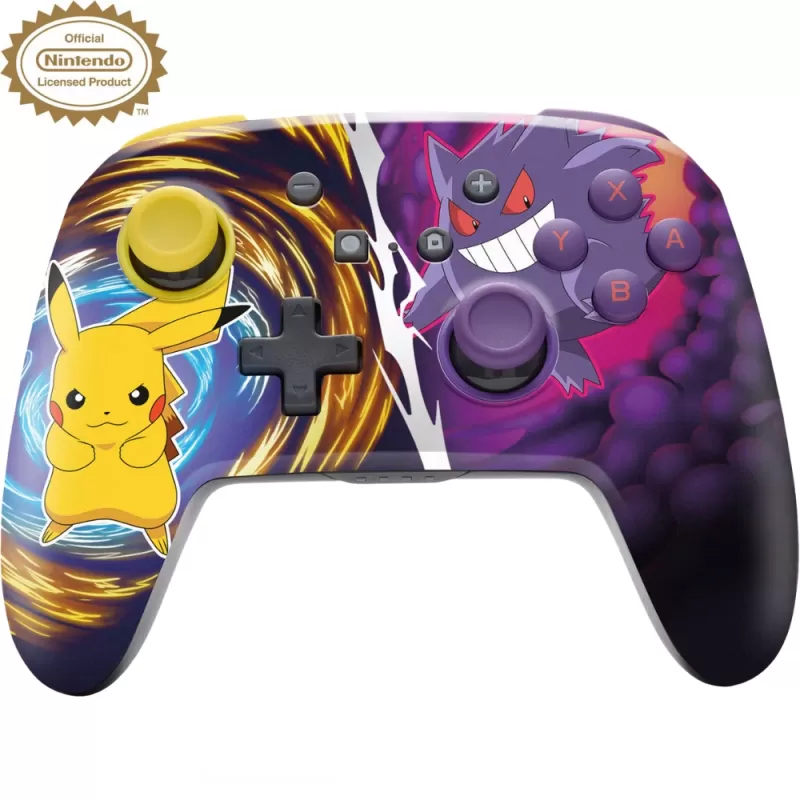 Control Wireless PowerA Nintendo Switch - Pikachu vs Gengar (PWA-A-13341)