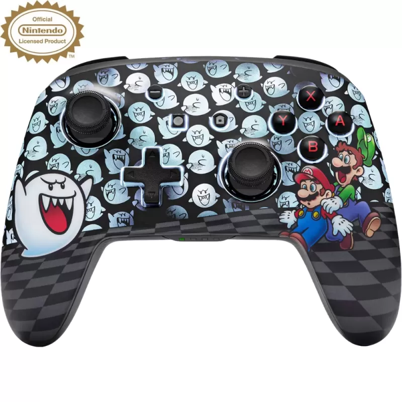 Control Wireless PowerA Nintendo Switch Lumectra - Super Mario Peek-a-Boo (PWA-A-13541)