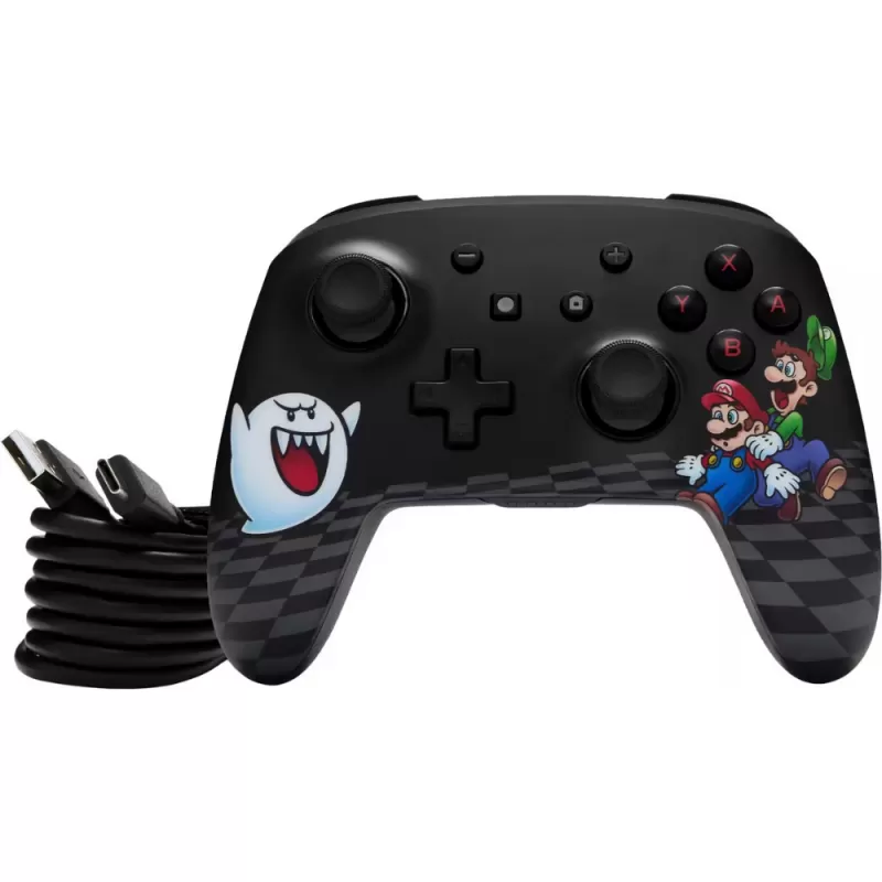 Control Wireless PowerA Nintendo Switch Lumectra - Super Mario Peek-a-Boo (PWA-A-13541)