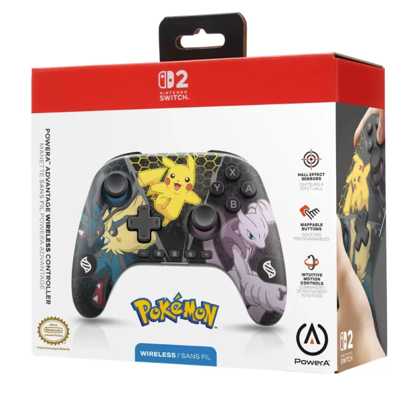 Control Wireless PowerA Nintendo Switch 2 - Pokémon: Mega Evolutions (PWA-A-15981)