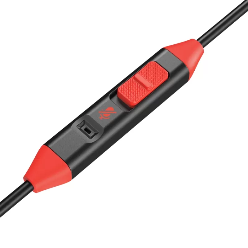 Auricular PowerA para Nintendo Switch 2 - Black/Red (NSHS0531-01)