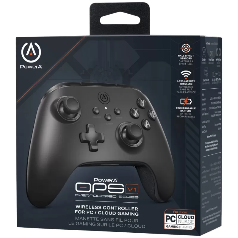 Control Wireless PowerA OPS V1 para PC/Cloud Gaming - Black (PCGP0381-01)