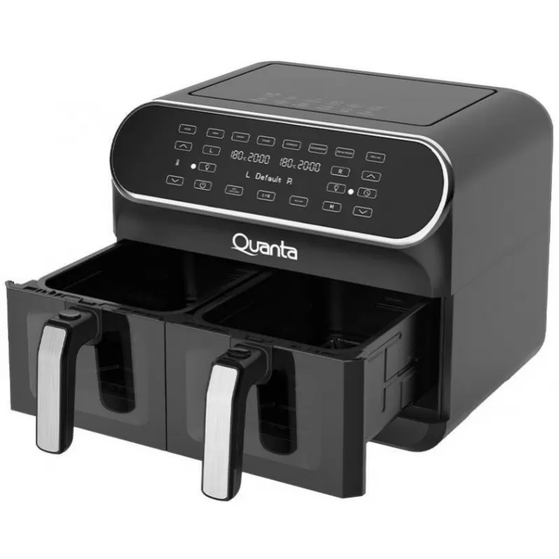 Freidora Eléctrica Quanta DueSupreme QTAFS80 8L 110V - Black