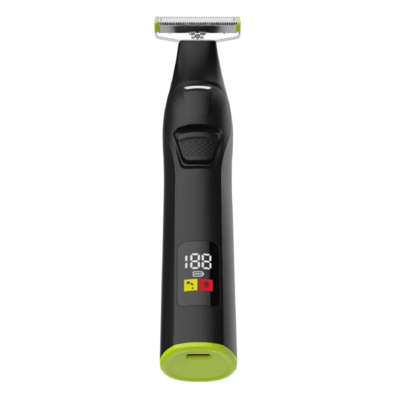Cortador/Afeitador Eléctrico Quanta QTCAT60 2 en 1 2V - Black