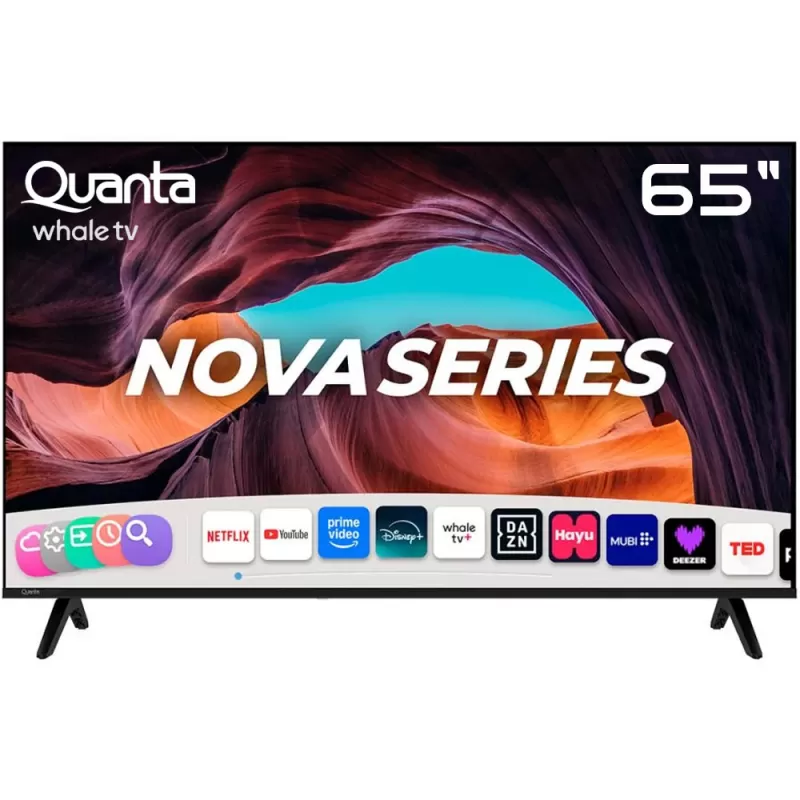 Smart TV LED Quanta 65" QTWTV65 4K Ultra HD W...