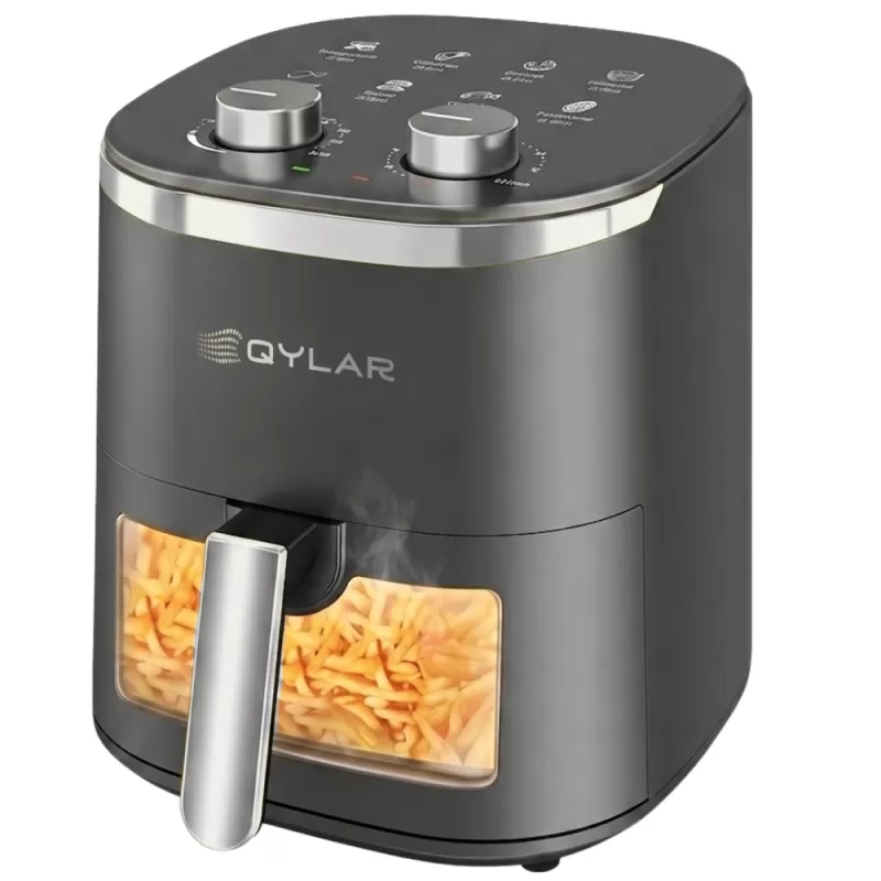 Air Fryer Qylar Fry Lux QY-0612 1400W 220V 6L - Bl...