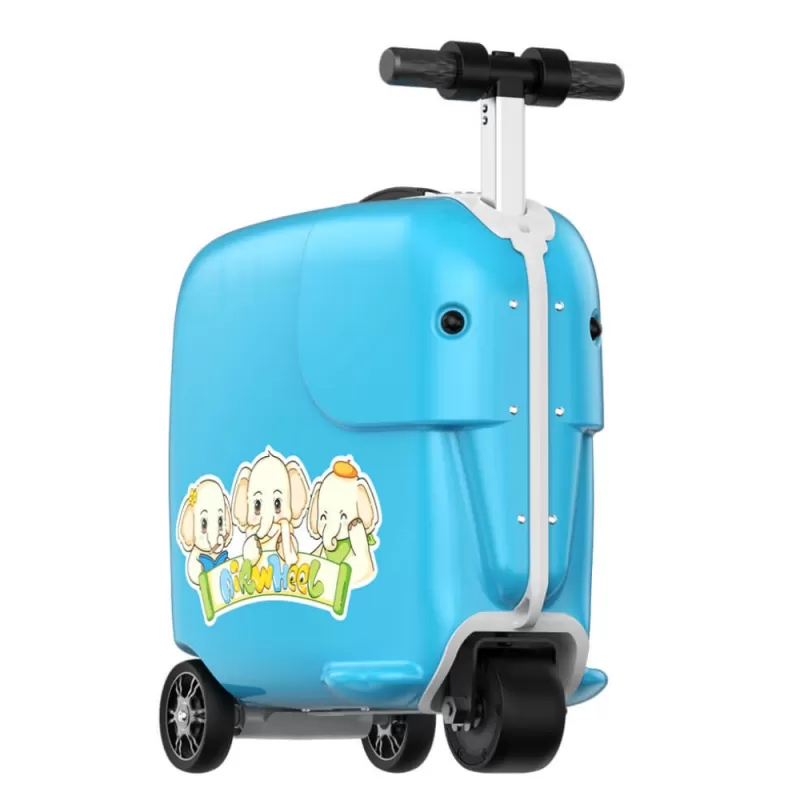 Maleta Eléctrica Smart Airwheel Robot SQ3S Kids 16" 5Km - Blue