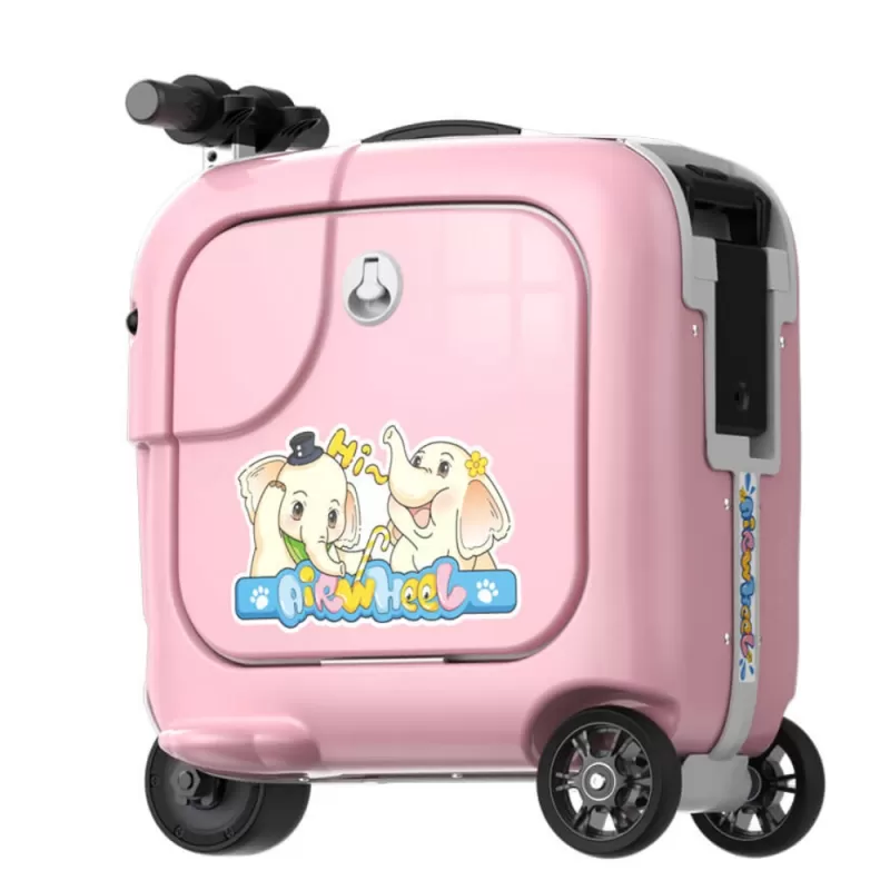 Maleta Eléctrica Smart Airwheel Robot SQ3S Kids 16" 5Km - Pink