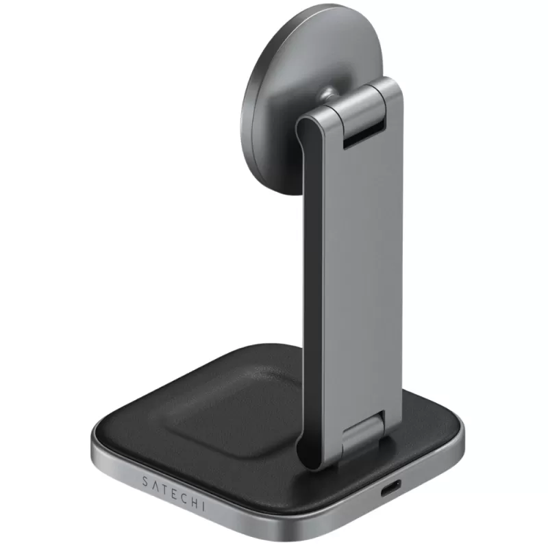 Cargador Wireless Satechi ST-Q21FM 2 en 1 Qi2 Foldable