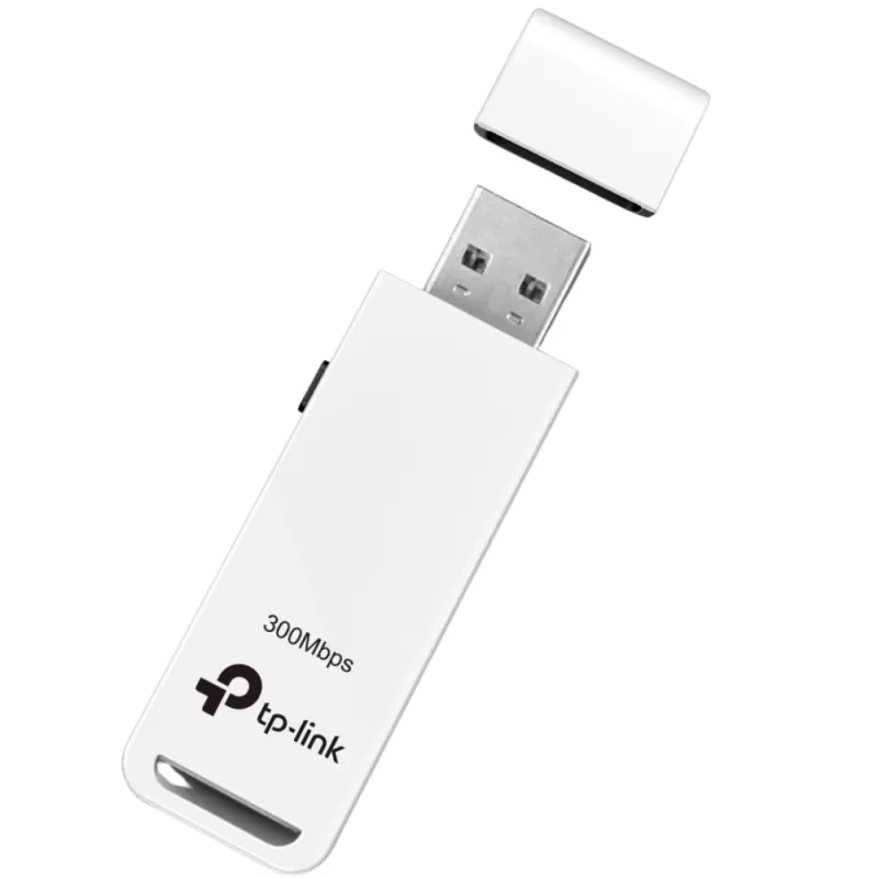 Adaptador Wireless USB TP-Link TL-WN821N 300MBPS - White