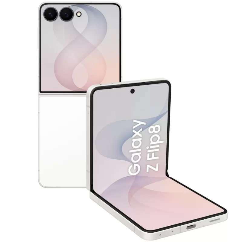 Smartphone Samsung Galaxy Z Flip8 SM-F776B DS 5G 6.9" 12/512GB - Cream (Garantía Global)