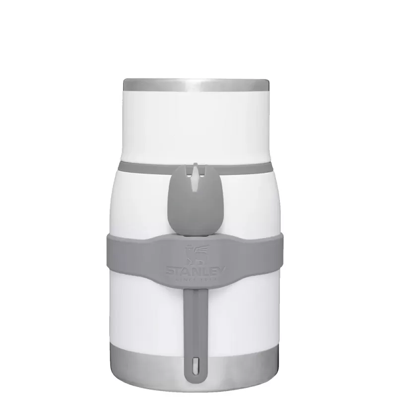 Pote Térmico + Tenedor/Cuchara Stanley The Adventure To-Go Food Jar 710ml - White