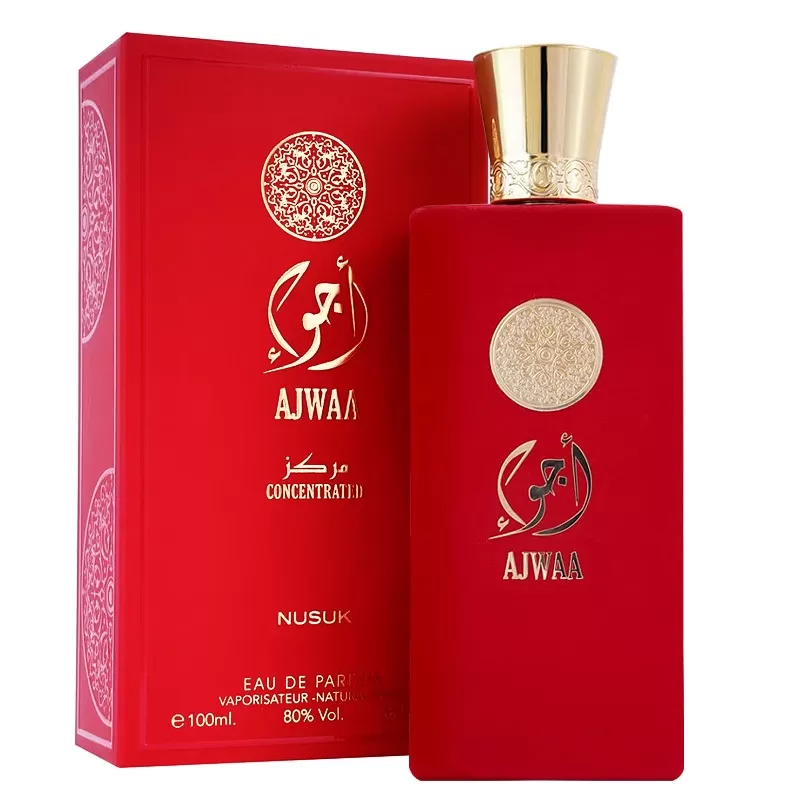 Perfume Nusuk AJwaa Concentrated Red EDP Unisex - 100mL