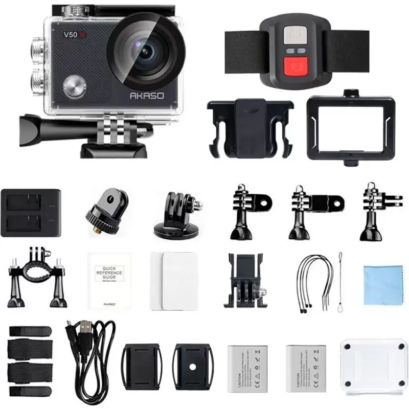 Cámara de Acción Akaso V50 X 20MP 4K Wi-Fi - Gray