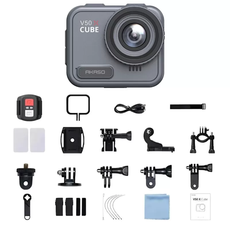 Cámara de Acción Akaso V50 X Cube 20MP 4K Wi-Fi - Gray