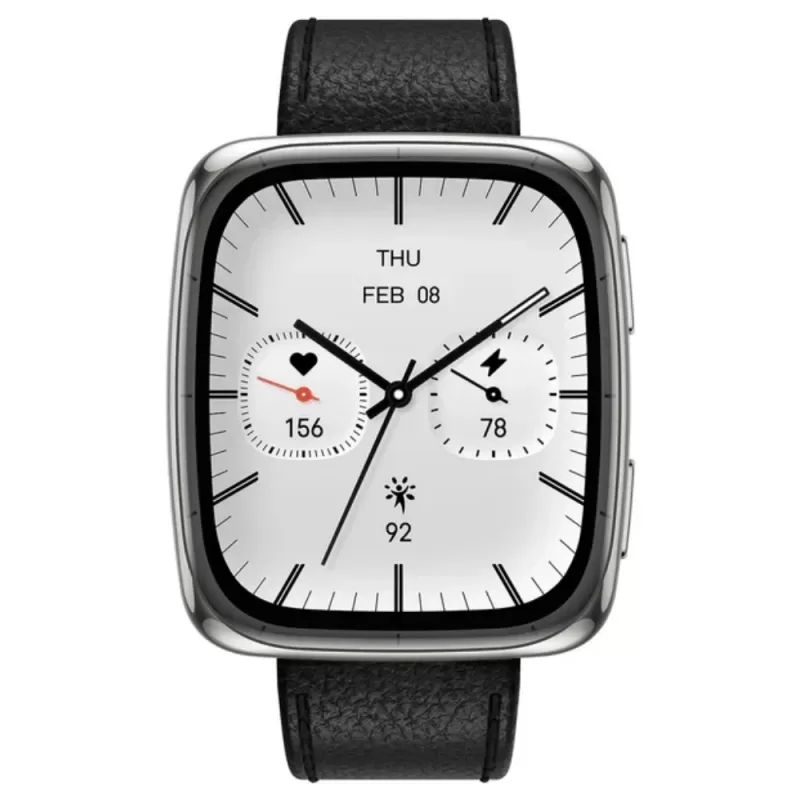 Reloj Smart Amazfit Active 2 Square Premium Version A2440 44mm - Black Leather