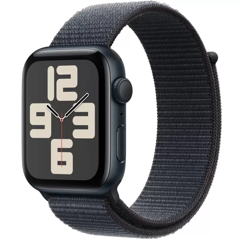 Apple Watch SE 2nd Generation MXEP3BE/A 44mm GPS - Midnight Aluminum/Ink Sport Loop Apple Watch SE 2nd Generation MXEP3BE/A 44mm GPS - Midnight Aluminum/Ink Sport Loop