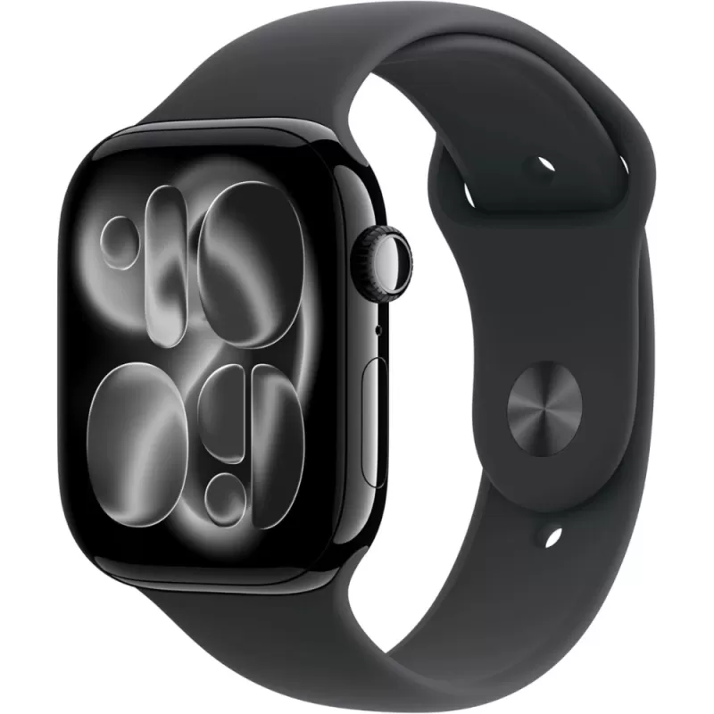Apple Watch Series 11 MEQT4LW/A 42mm GPS - Jet Black Aluminum/Black Sport Band