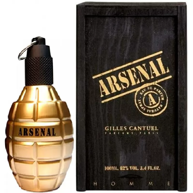 Perfume Arsenal Gold Gilles Cantuel EDP Masculino - 100ml