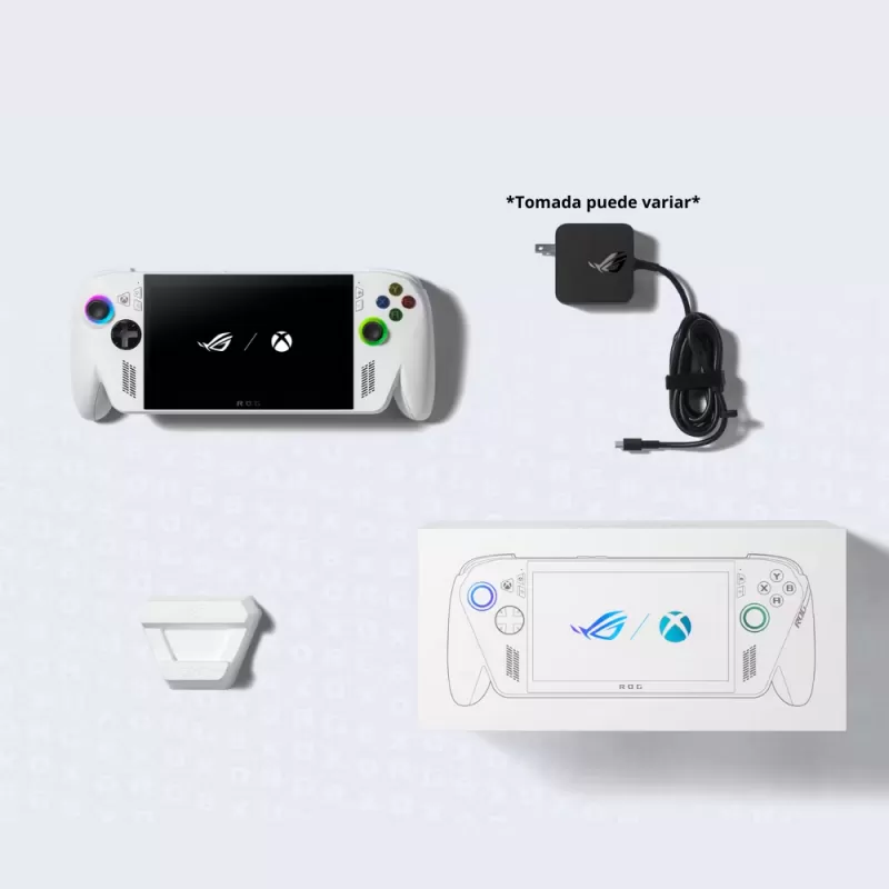 Consola Portátil Asus Rog Xbox Ally RC73YA-XB 7" AMD Ryzen Z2A 16/512GB W11H - Gardenia White