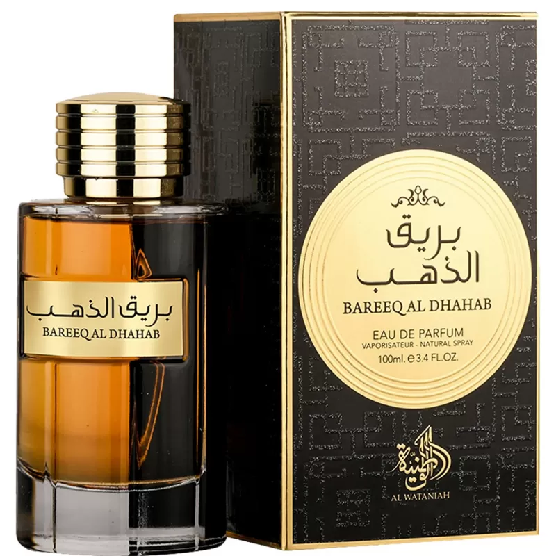 Perfume Al Wataniah Bareeq Al Dhahab EDP Masculino - 100mL