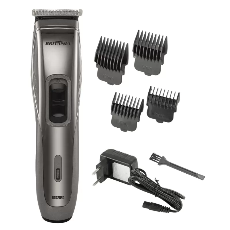 Cortador de Pelo Britania BCR205G 2V - Silver
