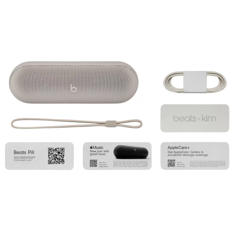 Speaker Beats Pill x Kim Kardashian MAX24LL/A - Light Gray