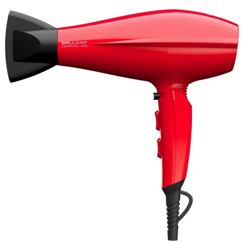 Secador Gama Brilliant Ceramic Ion 2200W 110V - Red
