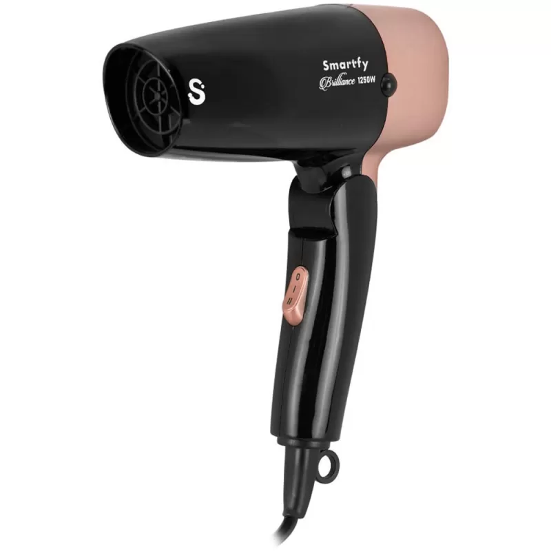 Secador de Cabello Smartfy Brilliance SM11 1250W 2V - Black/Rose Gold